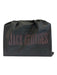 Jack Georges Red Leather Zip Top Two Handles Silver Tone Hardware Tote Bag Red