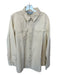 Tuckernuck Size XXL Cream Cotton Long Sleeve Snap buttons Top Cream / XXL