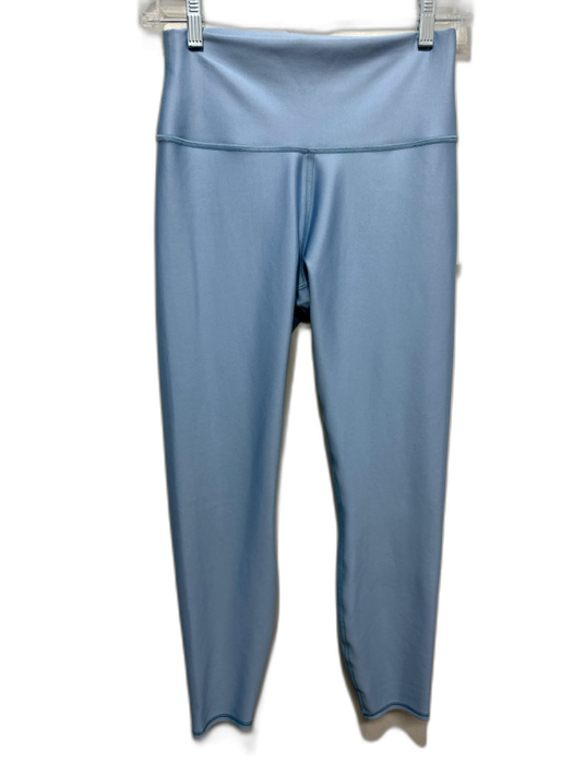Alo Yoga Size M Light Blue Nylon Blend Mid Rise 7/8 length Leggings Light Blue / M