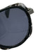 Rag & Bone Black & Gray Metal & Acetate Tortoiseshell Aviator Sunglasses Black & Gray