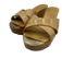 Jimmy Choo Shoe Size 36 Yellow & Brown Patent Leather Criss Cross Mule Sandals Yellow & Brown / 36