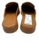 Vince Shoe Size 5.5 Cognac Brown Leather Square Toe Slip On Low Wedge Mules Cognac Brown / 5.5