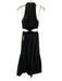 A.L.C. Size 2 Black Cotton Sleeveless Sleeveless Cut Outs Midi Dress Black / 2
