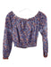Poupette St. Barth Size XS Blue, Orange, pink Cotton Long Sleeve Skirt Set Blue, Orange, pink / XS