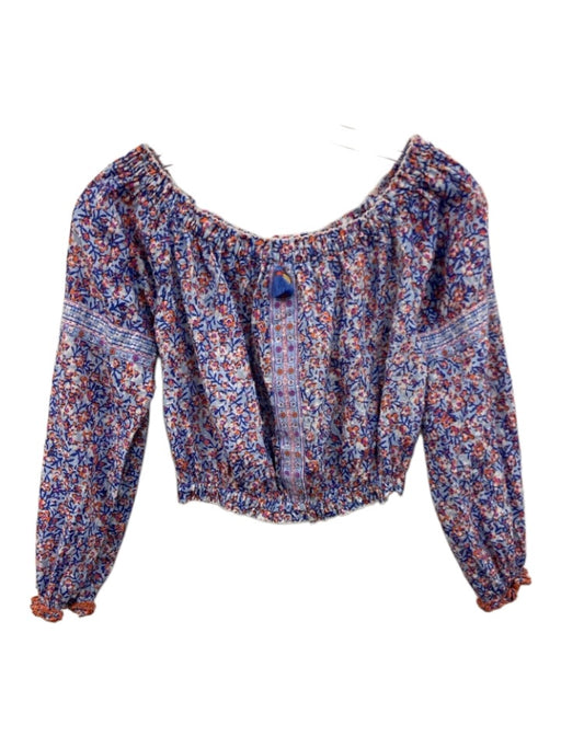 Poupette St. Barth Size XS Blue, Orange, pink Cotton Long Sleeve Skirt Set Blue, Orange, pink / XS