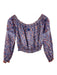Poupette St. Barth Size XS Blue, Orange, pink Cotton Long Sleeve Skirt Set Blue, Orange, pink / XS