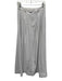 By Anthropologie Size 4 White Polyester Blend Fully Sequined Pleat Detail Skirt White / 4