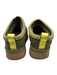 Ugg Shoe Size 9 Olive Green Leather Upper Suede Shearling Lined Platform Flats Olive Green / 9