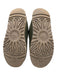 Ugg Shoe Size 9 Olive Green Leather Upper Suede Shearling Lined Platform Flats Olive Green / 9