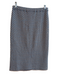 Tory Burch Size XS Blue, White & Tan Cotton Blend Geometric Print Pencil Skirt Blue, White & Tan / XS