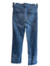 AYR Size 25 Light Wash Cotton Blend 5 Pocket Zip Fly Raw Hem Striahgt leg Jeans Light Wash / 25