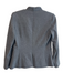 J Crew Size 2 Dark Gray Viscose Blend Open Front No Collar Blazer Dark Gray / 2