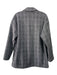 Madewell Size S Gray & Black Poly Blend Plaid Blazer 2 Button Jacket Gray & Black / S