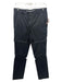 Raf Simons Size 44 Black Cotton Blend Velcro Strap Khakis Men's Pants 44