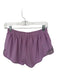 Lululemon Size 8 Mauve Polyester Side Zip Mesh Detail Athletic Shorts Mauve / 8