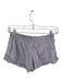 Lululemon Size 8 Grey Polyester Side Zip Mesh Detail Athletic Shorts Grey / 8