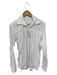 Prada Size 15 3/4 White Cotton Blend Solid Button Down Men's Shirt 15 3/4