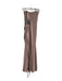 House of CB Size S Brown Polyester Strapless Corset Gathered Sides Dress Brown / S