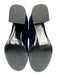 Balenciaga Shoe Size 36.5 Dark Blue Velvet Block Heel Almond Toe Ankle Booties Dark Blue / 36.5