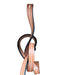 Loewe Yellow & Brown Leather & Canvas Top Handle Logo Drawstring Tote Bag Yellow & Brown / Small