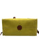Loewe Yellow & Brown Leather & Canvas Top Handle Logo Drawstring Tote Bag Yellow & Brown / Small