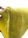 Loewe Yellow & Brown Leather & Canvas Top Handle Logo Drawstring Tote Bag Yellow & Brown / Small