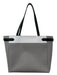 Kate Spade Gray, white & black Saffiano Leather 2 Strap Shoulder Bag Tote Bag Gray, white & black / Large