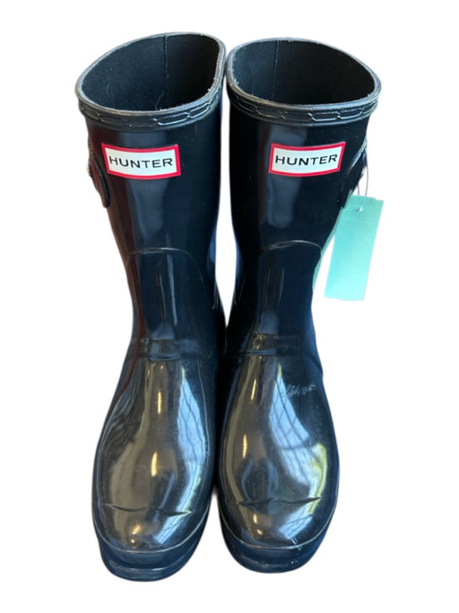 Hunter Shoe Size 10 Black Rubber Short Rainboots Black / 10