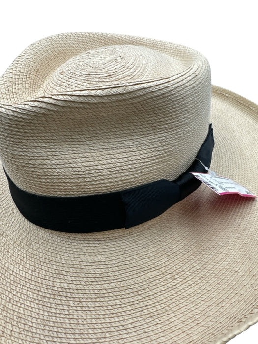 Sun Body Hats Tan Palm Leaves Fedora Men's Hat Tan