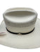 Stetson White Woven Fedora Men's Hat White