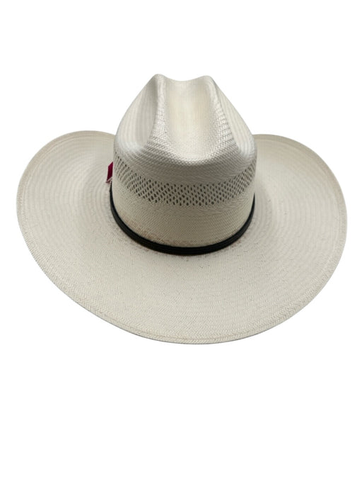 Stetson White Woven Fedora Men's Hat White