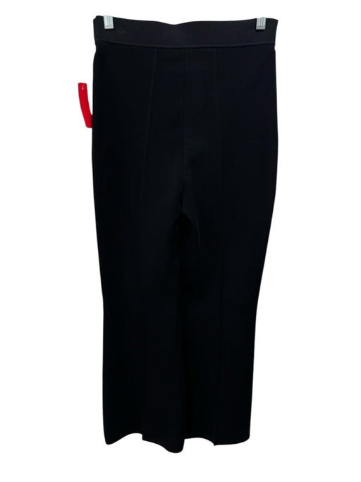 A.L.C. Size M Black Rayon & Nylon Elastic Flare Pants Black / M
