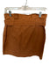 Banana Republic Size 6 Burnt Orange Cotton, Linen & Viscose Midi Skirt Burnt Orange / 6