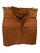 Banana Republic Size 6 Burnt Orange Cotton, Linen & Viscose Midi Skirt Burnt Orange / 6