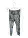 Lululemon Size 6 Green & Gray Nylon Blend Cropped Snake Skin Athletic Leggings Green & Gray / 6