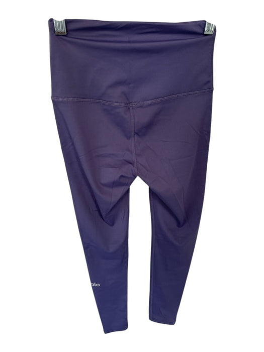 Alo Size Est XS Purple High Waist Athletic Leggings Purple / Est XS