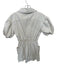 C/Meo Collective Size XS Cream Cotton Short Balloon Sleeve Front Zip Mini Dress Cream / XS
