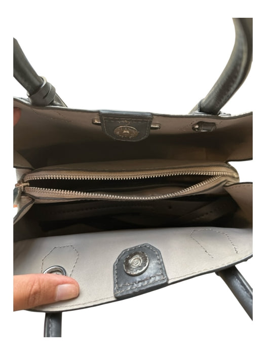 Michael Kors Gray Leather Top Handles Pebbled Crossbody Strap Incl Bag Gray / S