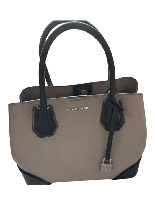 Michael Kors Gray Leather Top Handles Pebbled Crossbody Strap Incl Bag Gray / S