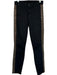 Mother Size 27 Black & Bronze Cotton Blend Beaded Raw Hem Pants Black & Bronze / 27