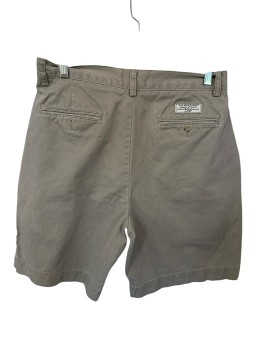Polo Ralph Lauren Size 32 Khaki Cotton Button Men's Shorts Khaki / 32