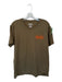 Von Dutch Size L Dark Olive Cotton T shirt Logo Men's Shirt Dark Olive / L