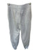 Nike Size S Light Gray Cotton High Waist Drawstring Jogger Athletic Pants Light Gray / S