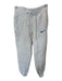 Nike Size S Light Gray Cotton High Waist Drawstring Jogger Athletic Pants Light Gray / S