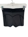 Alo Size S Black Polyester Blend Waist Band Bike Short Athletic Shorts Black / S