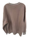 Nike Size M Taupe & White Cotton Blend logo Athletic Men's Sweatshirt Taupe & White / M