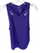 Nike Size S Purple Polyester Sleeveless Cut Outs Athletic Top Purple / S