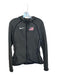 Nike Size M Gray & Red Polyester Full Zip American Flag Hood Athletic Jacket Gray & Red / M