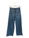 Reformation Size 26 Medium Wash Cotton Studded High Rise Wide Leg Slouchy Jeans Medium Wash / 26