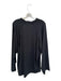 Skims x Nike Size S Black Polyamide Long Sleeve V Neck stiching Athletic Top Black / S